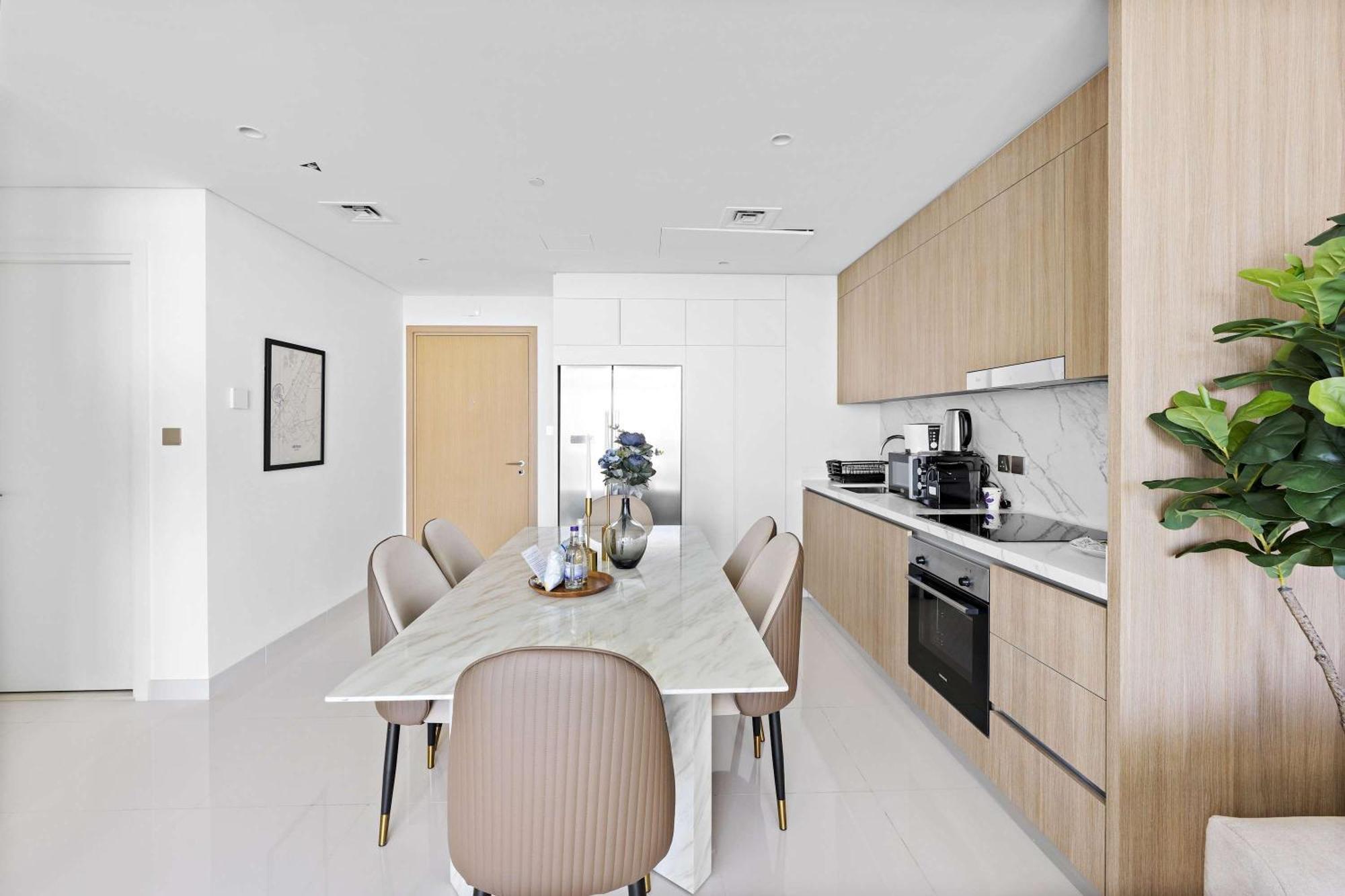 Silkhaus Brand New 2Bdr In Beach Vista Dubai Exteriör bild