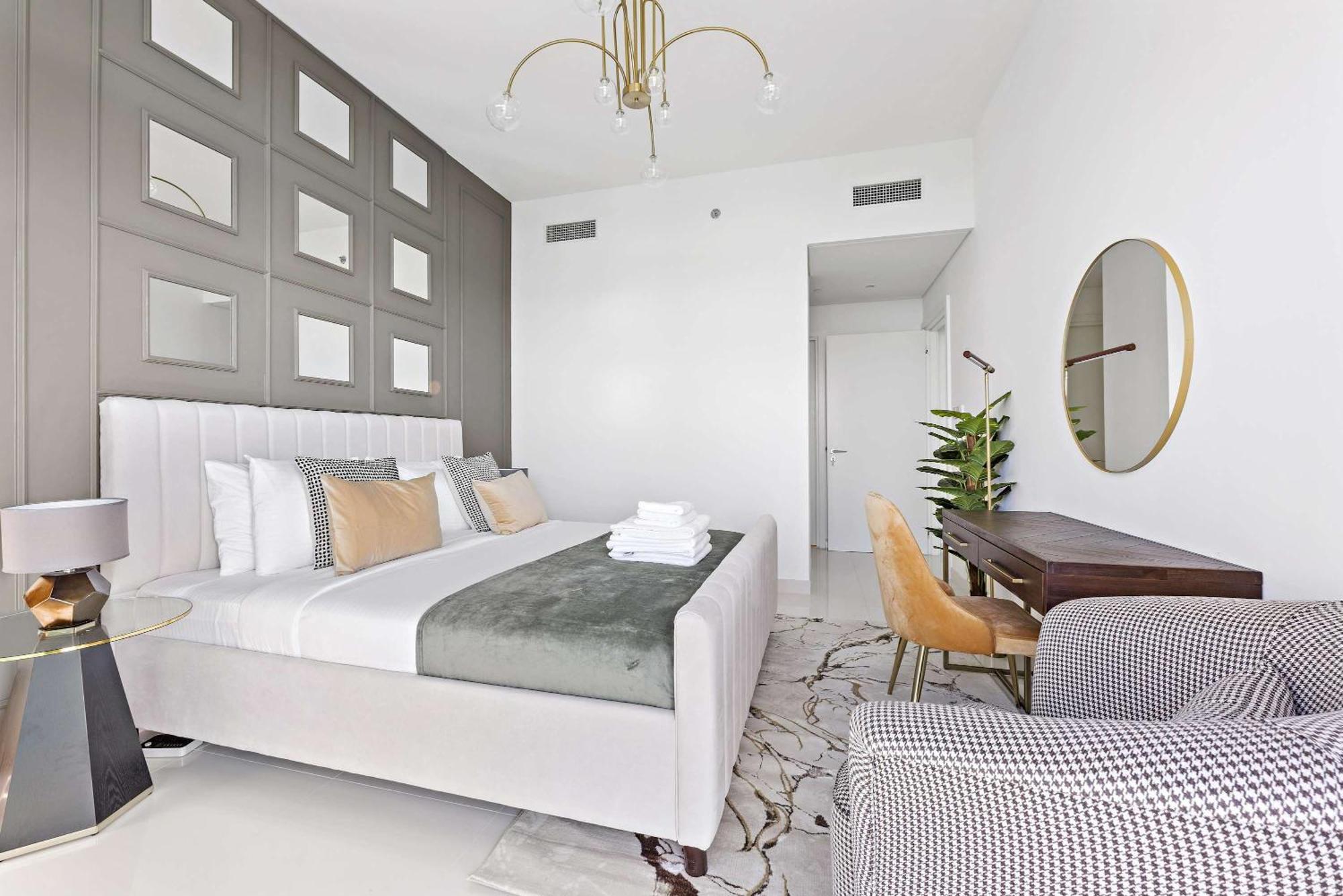 Silkhaus Brand New 2Bdr In Beach Vista Dubai Exteriör bild